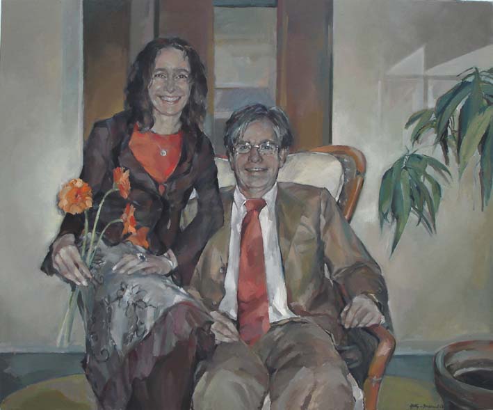 Hetty van Boekhout, Magda en Meir, Antwerpen, 2008